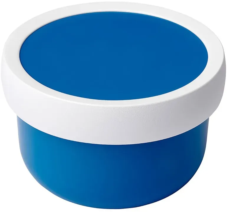 MEPAL Fruchtbox für Kinder CAMPUS Snackbox 0,3 Liter blau
