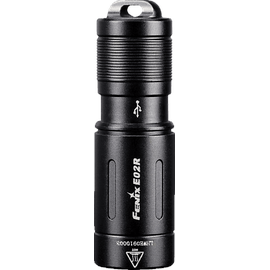 Fenix E02R Taschenlampe schwarz (FEE02R-schwarz)