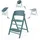 Cybex Treppenhochstuhl Click & Fold 4 in 1 Stone Blue, Blau