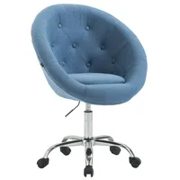 CLP Arbeitshocker London V2 Stoff blau
