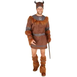tectake® Herrenkostüm Wikinger
