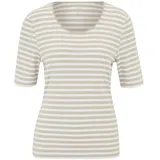 Joy Sportswear T-Shirt ALLISON in sand stripes | Gr.: 44