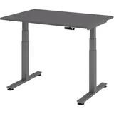 bümö Schreibtisch 120x80 cm Graphit