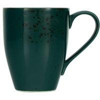 CreaTable Kaffeebecher Nature Collection in dunkelgrün, glänzend