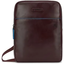 Piquadro Umhängetasche Blue Square Revamp Crossbody Bag M Mogano