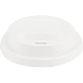 Abena Re-Seller GmbH Deckel für Kaffeebecher, PP weiß ø 80 mm,