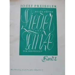 Meine ersten Lieder und Tänze Band 2