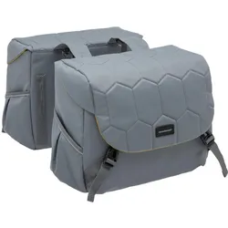 NEW LOOXS Doppelpacktasche Mondi Joy Double Quilted , grey One Size