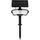 EasyMaxx Solarleuchte Kunststoff, Stahl 30,0 cm inkl. Bewegungsmelder schwarz