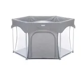 fillikid Laufgitter 6-eckig Athen Exklusiv in Grau | Gr.: onesize
