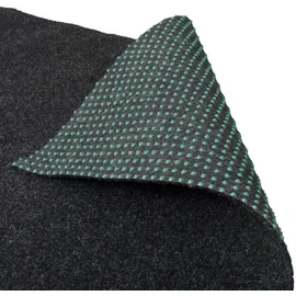 Snapstyle Kunstrasen Rasenteppich mit Noppen Kingston Anthrazit 200x150cm