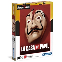 Clementoni® Puzzle »La Casa De Papel 1000 Teile Puzzle«, Puzzleteile bunt