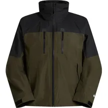 The North Face Devils Thumb GORE-TEX Herren Regenjacke (Schlamm L)