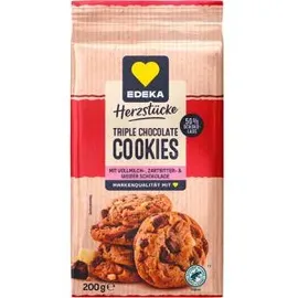 Edeka Cookies Triple Chocolate 200 g