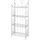 vidaXL Pflanzentreppe 33 x 33 x 153 cm Weiß