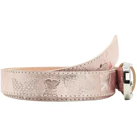 COLLEZIONE ALESSANDRO Damengürtel Leder 2,5cm rosa 95