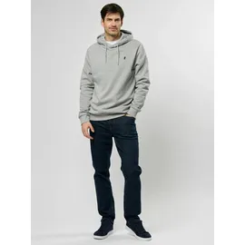 MCS Rundhalspullover "MCS Pullover MCChris", Herren, Gr. XL, grau (mélange), Obermaterial: 100% Baumwolle, Pullover Rundhalspullover