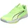 Puma Accelerate Pro 4 Hallenschuhe, Unisex, Fizzy light/green terrain/light moss/puma white