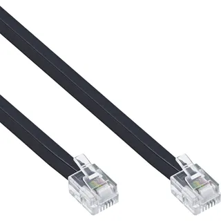 InLine InLine® Modularkabel RJ12, Stecker / Stecker, 6adrig, 6P6C, 1m