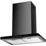 Levivo Wandhaube 60 cm Schwarz
