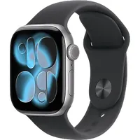 Apple Watch Series 11 GPS + Cellular 42mm Space Grey Aluminium Sport Band black S/M