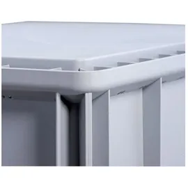 Allit EuroBox 412 grau / blau - Blau