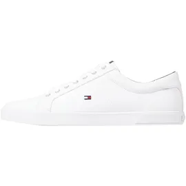 Tommy Hilfiger Herren Vulcanized Sneaker Iconic Long Lace Schuhe, Weiß (Triple White), 46 EU