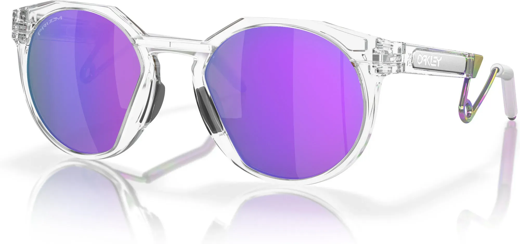 Oakley Hstn Metal matte clear/prizm violet (927902)