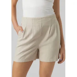 Vero Moda Shorts Jesmilo mit elastischem Bund in Beige-M