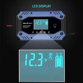 Qoltec Batterieladegerät | 12 | 24 V