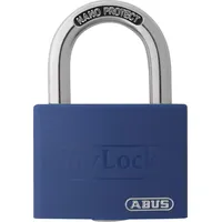 ABUS Vorhängeschloss T65 AL - MyLock Farbe blau