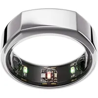 OURA Gen3 Heritage Smart-Ring - Größe 6, Silver | Wearable für Schlaf-, Herzfrequenz- und Fitnesstracking - Bis zu 7 Tage Akkulaufzeit - Kompatibel mit iOS/Android - Bestimme Deine Größe vor dem Kauf