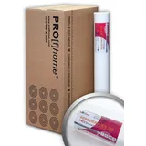 Profhome Vliestapete Renoviervlies 130 g Malervlies glatte Vliestapete weiß 168,75 qm 9 Rol, glatt, matt, einfarbig, unifarben, (Renoviervlies Glattvlies Malervlies, 130 g/m2, 1 Karton mit 9 Rollen / 168,75 m2), glasfaserfrei, atmungsaktiv, rissüberbrückend, überstreichbar weiß