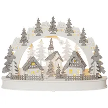 Star Trading LED-Leuchter Grauberg 272-17