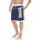 Badeshorts CLENNELL Blau/Weiß S