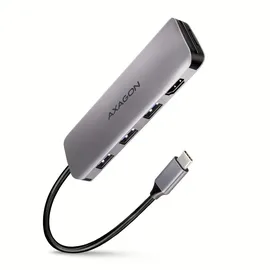 AXAGON HMC-HCR3A USB-C 3.2 Gen 1 Hub, 20cm, Kabelgebun