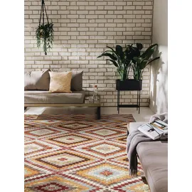 benuta Outdoorteppich Artis, rechteckig, Höhe: 5 mm, In- & Outdoorteppich, Pflegeleicht für Garten, Terrasse, Balkon, Küche bunt 200 cm x 285 cm x 5 mm