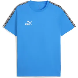 Puma teamKING blau/weiß/schwarz L