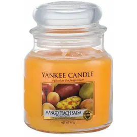 Yankee Candle Mango Peach Salsa mittelgroße Kerze 411 g