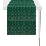 APELT Loft Style 1308 Tischläufer - grün - 48x140 cm