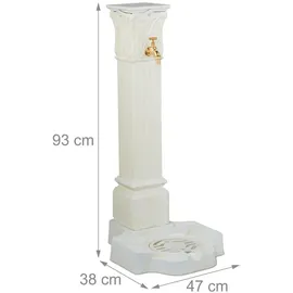 Relaxdays Standbrunnen antik