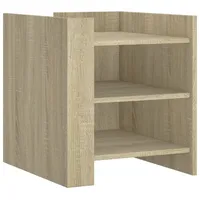 VidaXL Nachttisch Sonoma-Eiche 45x50x50 cm Holzwerkstoff