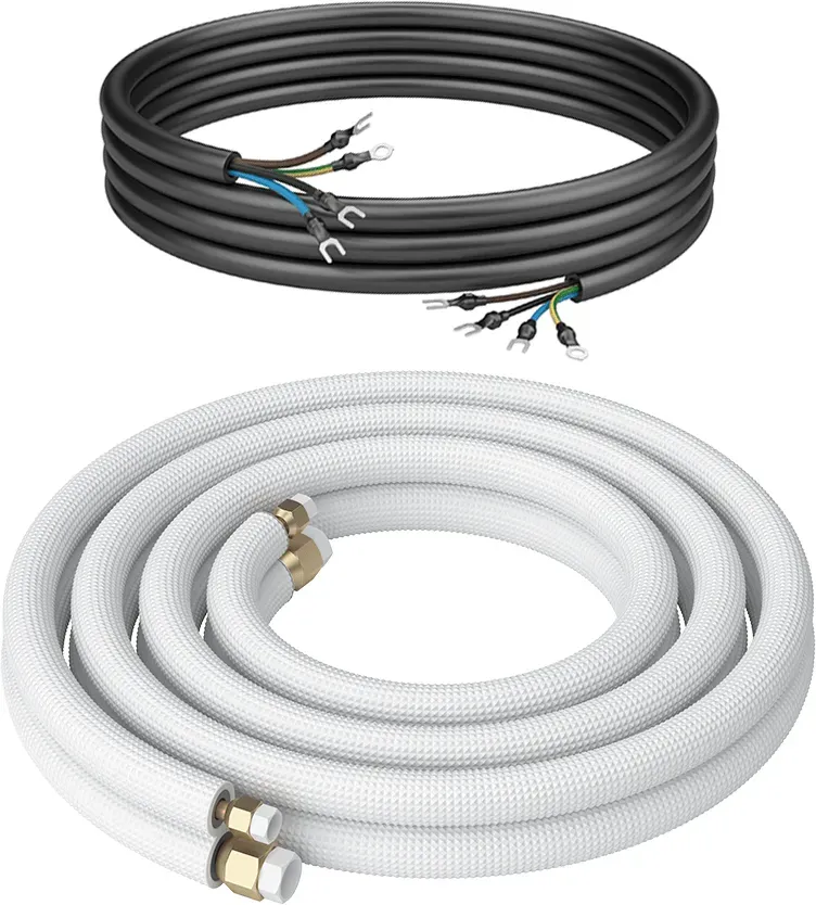 Kältebringer® 1-15m Kältemittelleitung 1/4“ + 3/8