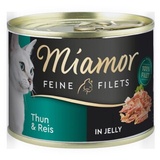 Miamor Feine Filets Thunfisch & Reis 12 x 185 g