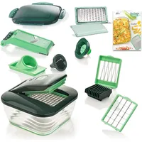 Genius Nicer Dicer Chef 15-tlg. grün Set 2