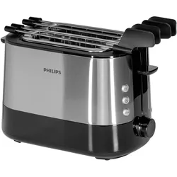 Philips Viva Collection HD2639 - Toaster - 2 Scheibe - 2 Steckplatz - weiß