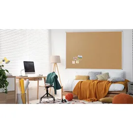 ALLboards Pinnwand 180 x 120 cm Braun