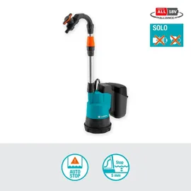 Gardena Akku-Regenfasspumpe 2000/2 18 V P4A solo 14602-66