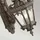 Elstead Lighting Außenwandleuchte Aluminium, Glas, Metall H:73,7 cm IP44 3xE14 bronze