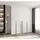 abiks möbel Drehtürenschrank COMO 200 x 245,5 x 40 cm Weiß
